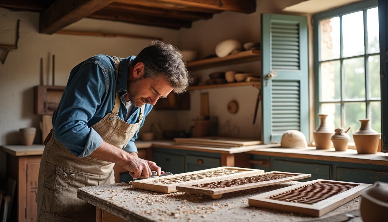 Donner une seconde vie à vos volets en bois à Baudres : la restauration artisanale par Virginie confiez la restauration de vos volets en bois à baudres à virginie, artisan spécialisée. offrez-leur une seconde vie grâce à un savoir-faire artisanal et des finitions soignées adaptées à chaque besoin.
