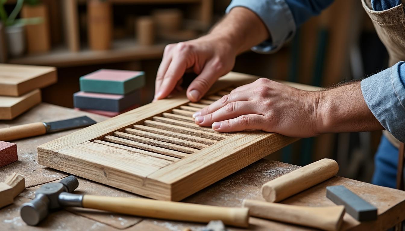 Donner une seconde vie à vos volets en bois à Baudres : la restauration artisanale par Virginie redonnez éclat et charme à vos volets en bois à baudres grâce à la restauration artisanale de virginie. expertise, soin du détail et passion pour le bois, pour des volets remis à neuf !