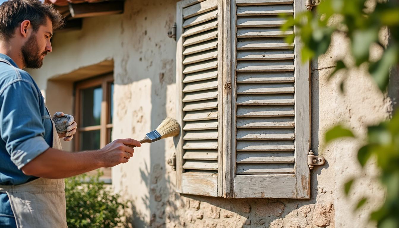 Redonnez vie à vos volets en bois à Argy : la restauration artisanale avec Virginie confiez la restauration de vos volets en bois à argy à virginie, experte artisanale. redonnez vie à votre patrimoine avec un savoir-faire authentique et des finitions soignées, pour des volets comme neufs.