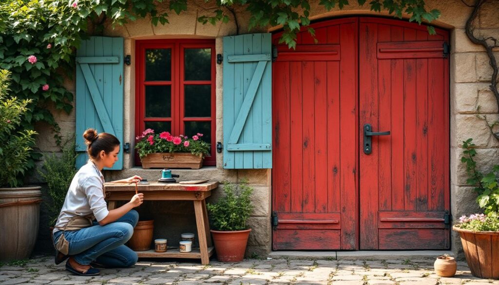 confiez la restauration de vos volets et portails en bois à bazaiges à virginie, experte locale. redonnez une seconde vie à vos boiseries grâce à son savoir-faire artisanal et des solutions sur mesure pour votre habitat.