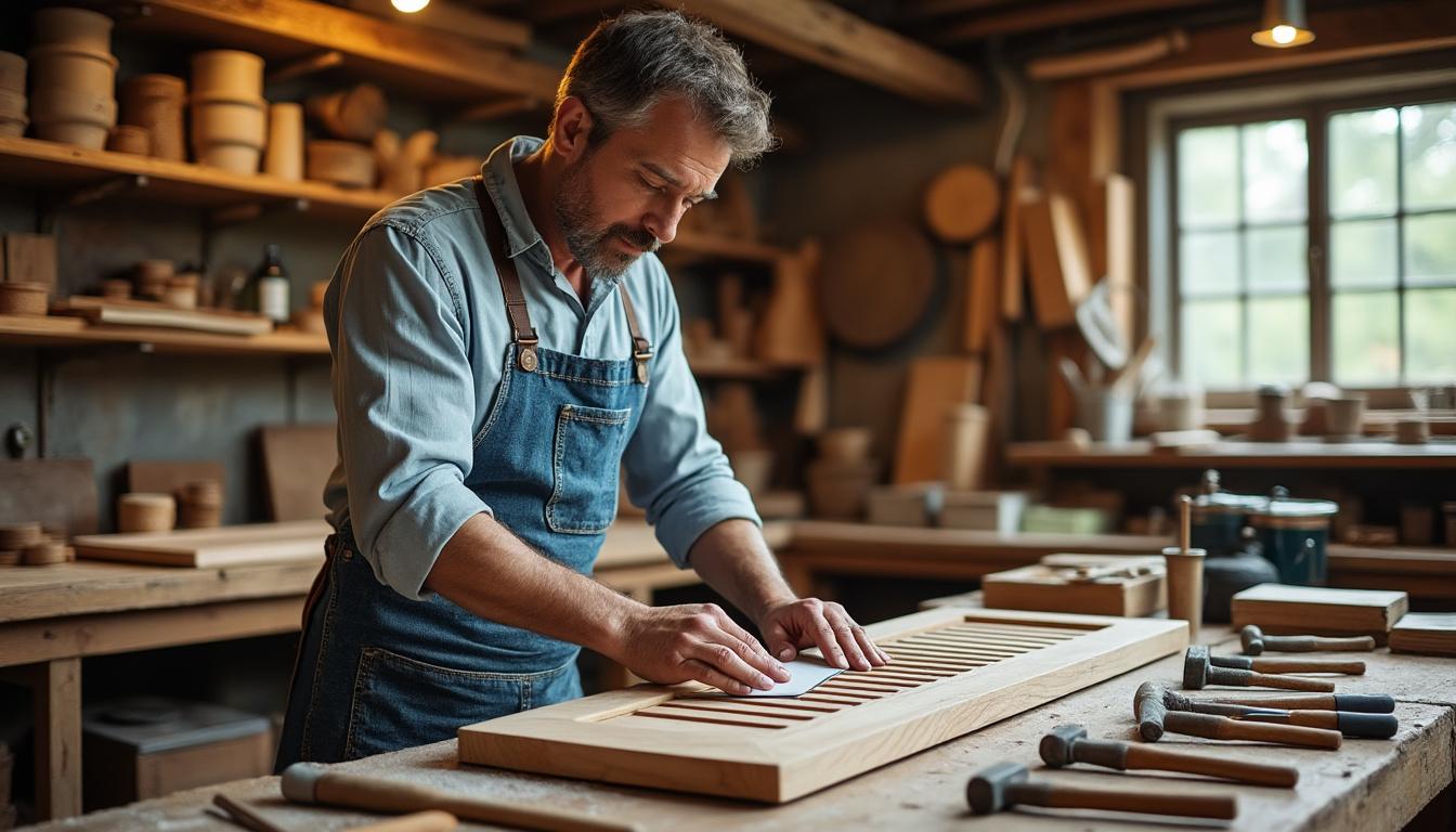 Redonnez vie à vos volets et portails en bois à Buxeuil avec Virginie, artisan passionnée confiez la rénovation de vos volets et portails en bois à buxeuil à virginie, artisan passionnée, pour leur redonner éclat, protection et authenticité. travail soigné, savoir-faire local, devis gratuit.