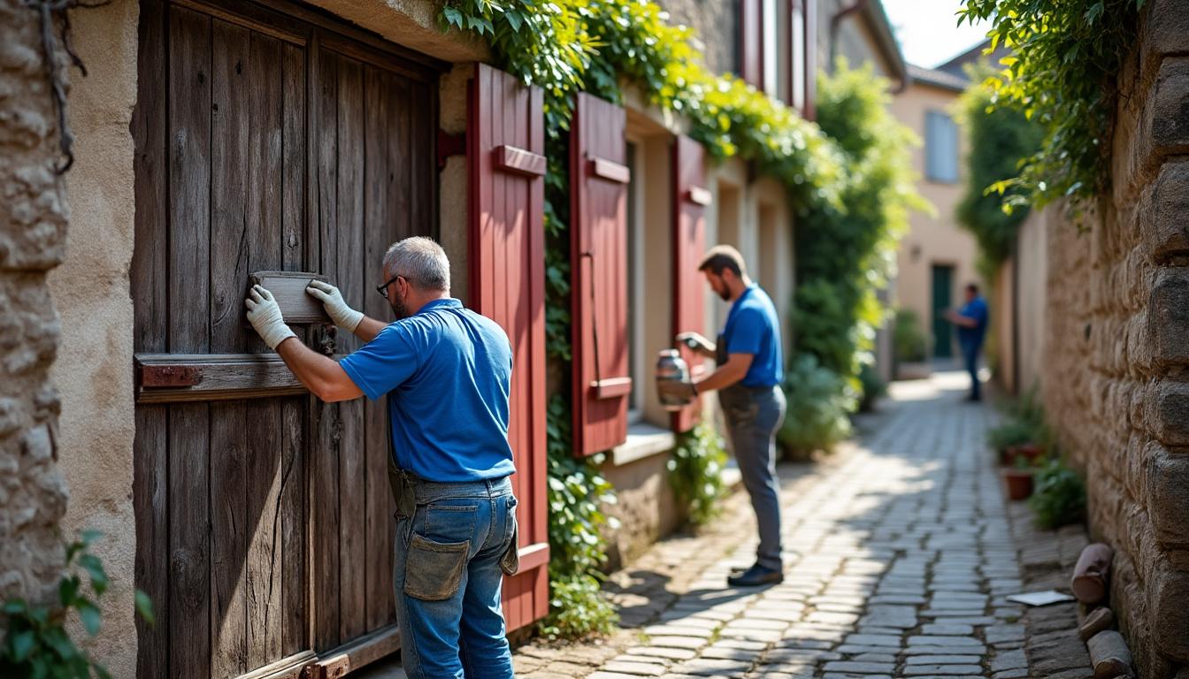 confiez la restauration de vos volets et portails en bois à aigurande à virginie. redonnez du charme et de l’authenticité à votre maison grâce à un savoir-faire artisanal et des finitions soignées.