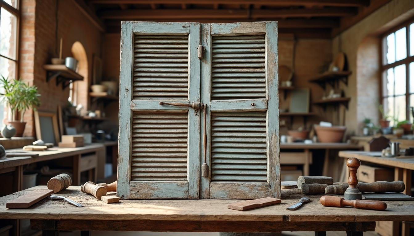 Restauration volets bois Bommiers : redonnez vie à vos boiseries grâce à Virginie, artisan passionnée confiez la restauration de vos volets en bois à bommiers à virginie, artisan passionnée. redonnez vie et éclat à vos boiseries avec un savoir-faire local et des finitions soignées.