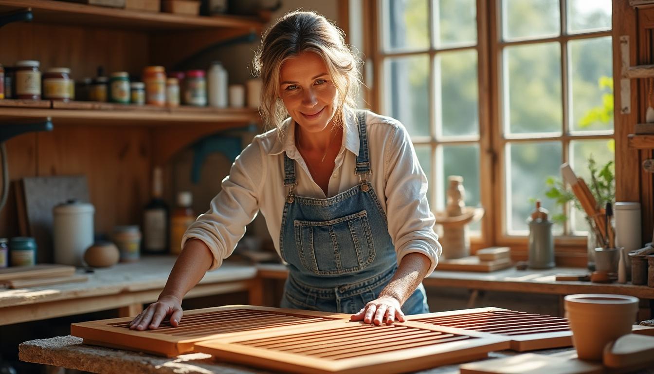 Restauration volets bois Briantes : redonnez vie à vos menuiseries avec Virginie, artisan passionnée confiez la restauration de vos volets en bois à briantes à virginie, artisan passionnée. redonnez vie et éclat à vos menuiseries grâce à un savoir-faire traditionnel et des finitions soignées.