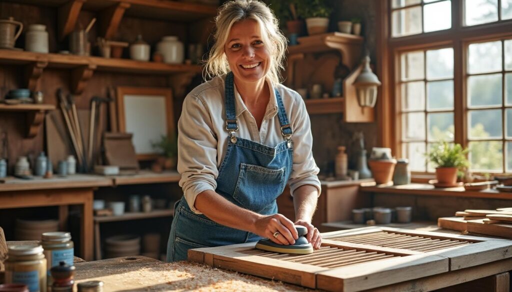 confiez la restauration de vos volets bois aux bordes à virginie, artisane locale experte. redonnez vie à vos menuiseries grâce à un savoir-faire artisanal et des finitions de qualité.