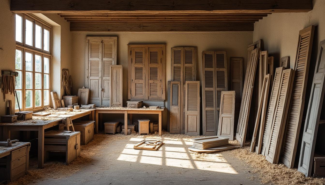 Restauration volets bois bouges-le-château : redonnez vie à vos menuiseries anciennes avec Virginie confiez la restauration de vos volets bois à bouges-le-château à virginie. spécialiste des menuiseries anciennes, elle redonne charme et éclat à vos volets grâce à des techniques artisanales de qualité.