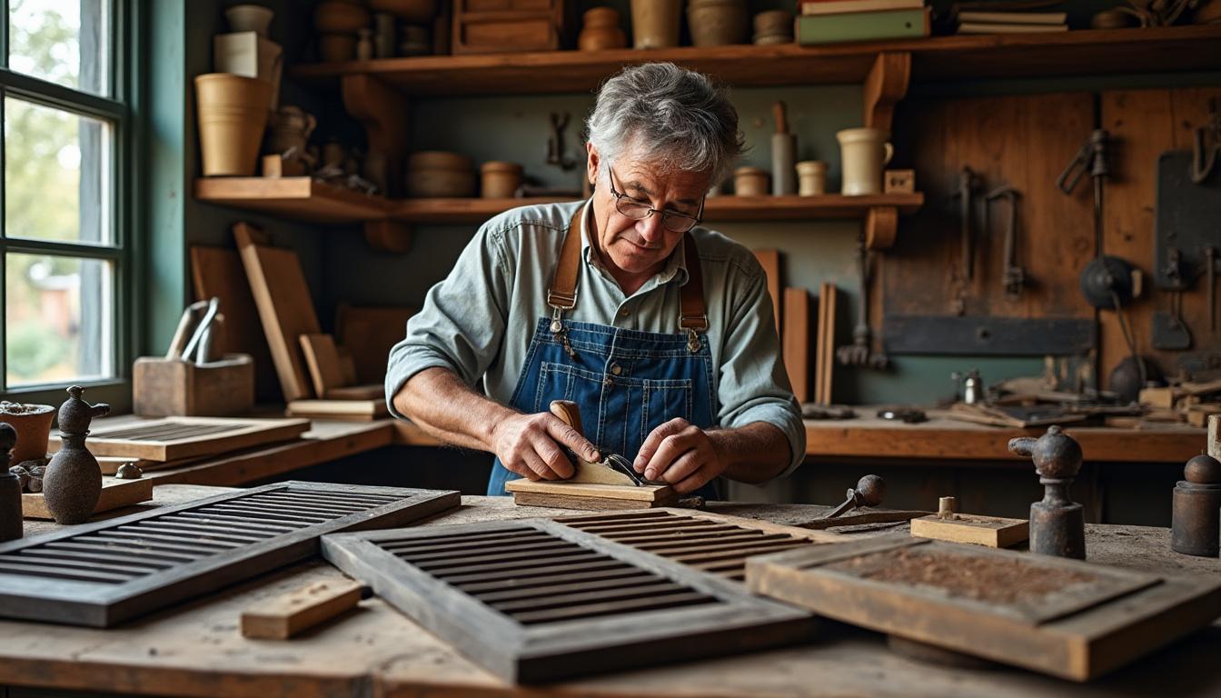 Restauration volets bois la Buxerette : redonnez vie à vos volets et portails avec Virginie confiez la restauration de vos volets bois et portails à la buxerette à virginie. donnez une seconde vie à vos boiseries grâce à un savoir-faire artisanal et des finitions soignées.