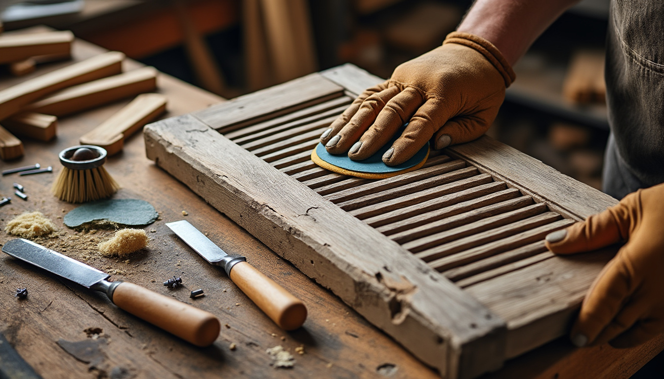 redonnez éclat et charme à vos volets en bois à lye grâce à la restauration artisanale de virginie. profitez d’un service expert pour valoriser et préserver votre patrimoine.