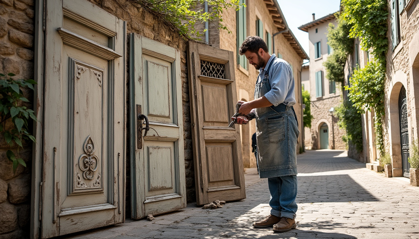 Redonner vie à vos volets et portails en bois à Étrechet : bénéficiez de l’expertise artisanale de Virginie confiez la rénovation de vos volets et portails en bois à étrechet à virginie, une artisan experte. redonnez vie à vos boiseries avec un savoir-faire unique et des finitions de qualité professionnelle.