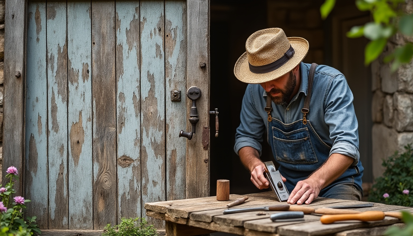 Redonner vie à vos volets et portails en bois à Étrechet : bénéficiez de l’expertise artisanale de Virginie confiez la rénovation de vos volets et portails en bois à étrechet à virginie, artisan experte. profitez d’un savoir-faire unique pour redonner éclat et longévité à vos extérieurs.