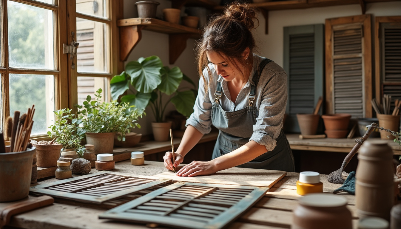 Redonnez vie à vos volets en bois à Chavin : la restauration artisanale par Virginie offrez une seconde jeunesse à vos volets en bois à chavin grâce à la restauration artisanale de virginie. expertise locale, finitions soignées et respect du bois pour des volets comme neufs !