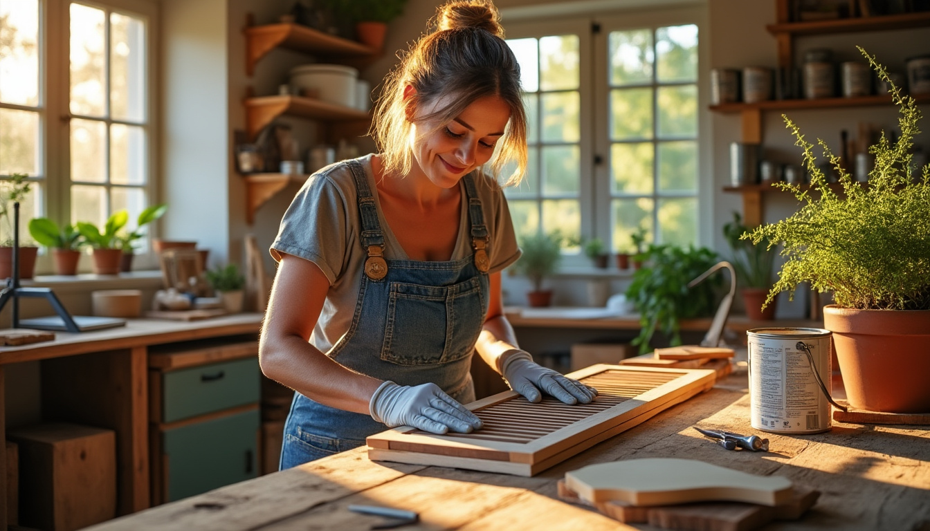 Redonnez vie à vos volets en bois à Dunet : la restauration artisanale de Virginie, écoresponsable et sur-mesure confiez la restauration de vos volets en bois à dunet à virginie, artisan passionnée. services écoresponsables, sur-mesure et respectueux du patrimoine pour redonner vie à vos boiseries.