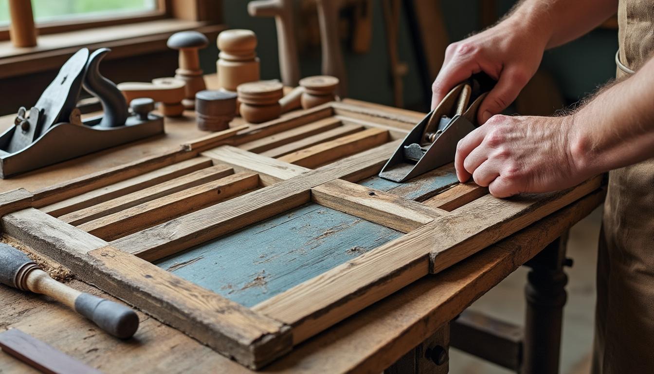 Redonnez vie à vos volets et portails en bois à Buxières-d'Aillac : la restauration artisanale avec Virginie confiez la restauration de vos volets et portails en bois à buxières-d'aillac à virginie, artisan experte. redonnez-leur une nouvelle vie grâce à des techniques authentiques et un savoir-faire local.
