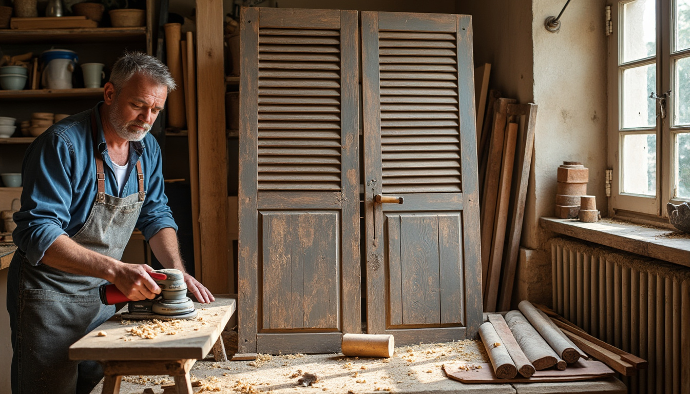 Redonnez vie à vos volets et portails en bois à Heugnes : Virginie, artisane locale au service du patrimoine confiez la rénovation de vos volets et portails en bois à heugnes à virginie, artisane locale passionnée. préservation du patrimoine, savoir-faire artisanal et service personnalisé pour redonner éclat et authenticité à vos menuiseries.