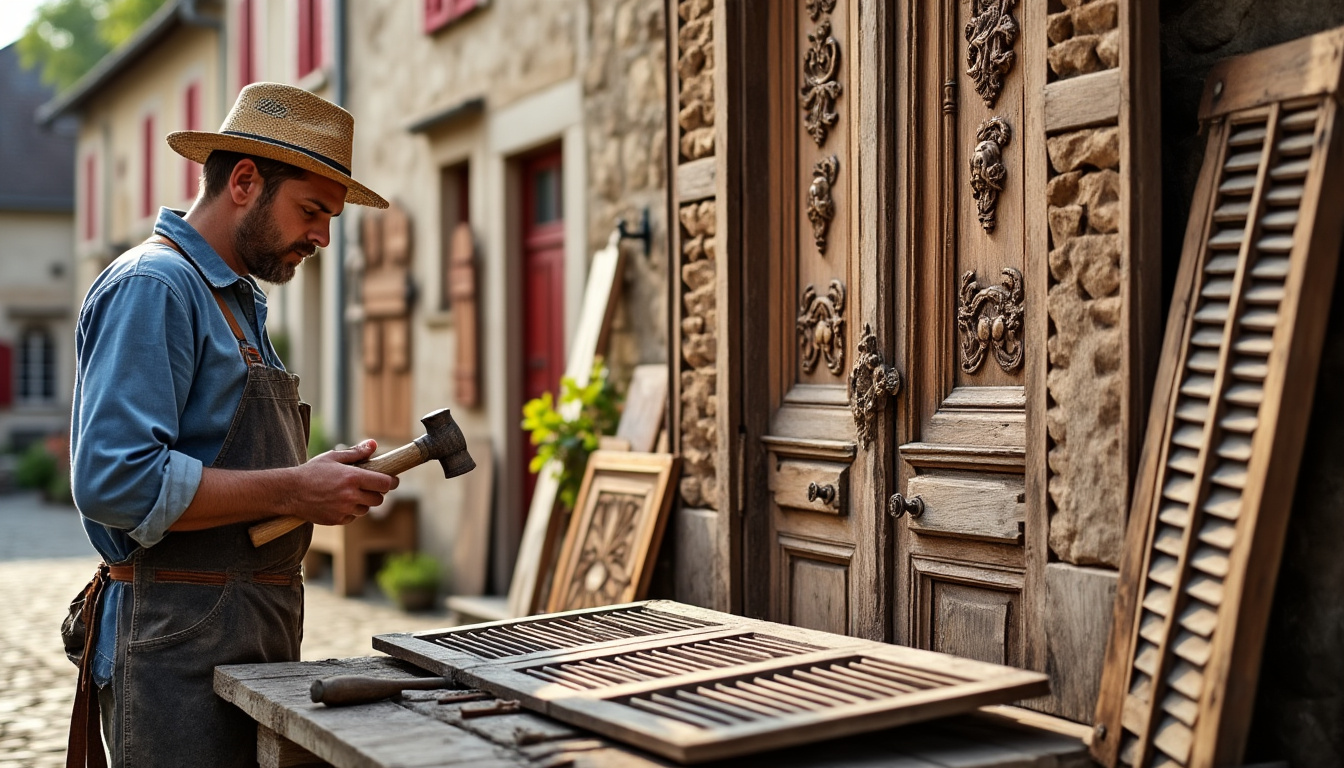 Redonnez vie à vos volets et portails en bois à Heugnes : Virginie, artisane locale au service du patrimoine confiez la rénovation de vos volets et portails en bois à heugnes à virginie, artisane locale passionnée. préservez le charme de votre patrimoine grâce à son savoir-faire et à des prestations sur mesure.
