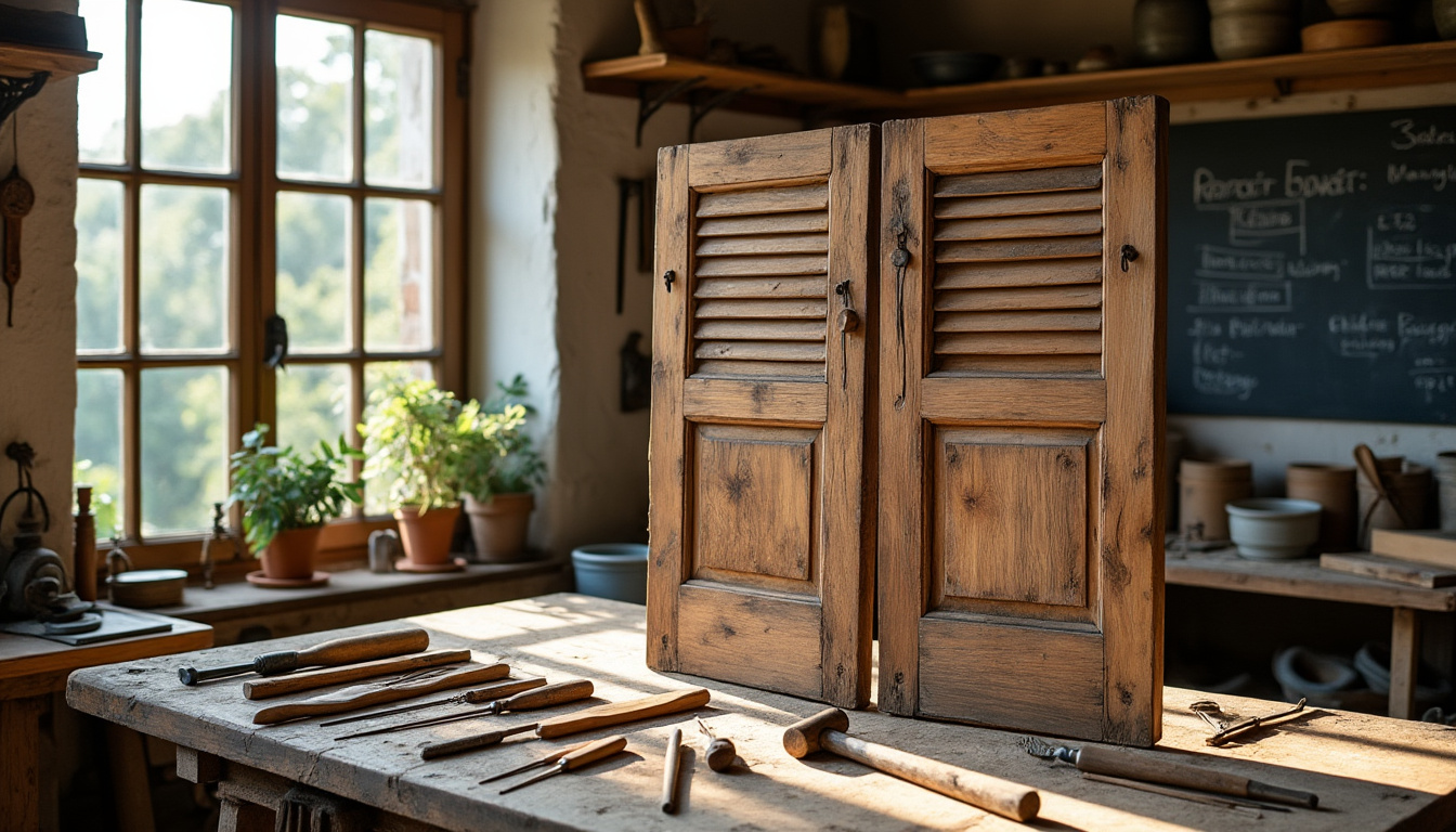 Redonnez vie à votre maison à Frédille : les secrets de la restauration volets bois et portails bois avec Virginie découvrez comment virginie redonne charme et authenticité à votre maison à frédille grâce à ses astuces de restauration pour volets et portails en bois. conseils, techniques et inspiration pour un résultat durable et élégant.