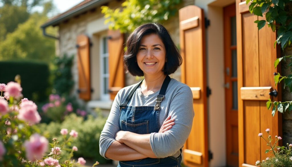confiez la restauration de vos volets et portails en bois à mérigny à virginie, experte passionnée. redonnez charme et authenticité à votre maison grâce à son savoir-faire artisanal et des finitions durables.