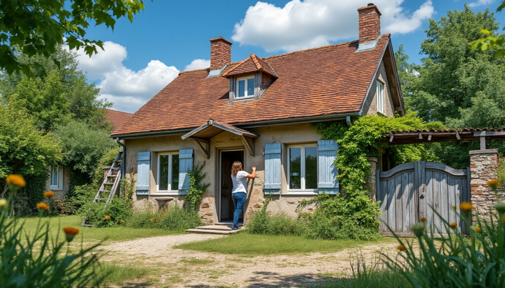 redonnez charme et authenticité à votre maison à chasseneuil grâce à la restauration de volets et portails en bois avec virginie. expertise, conseils et travaux sur mesure pour un résultat durable.