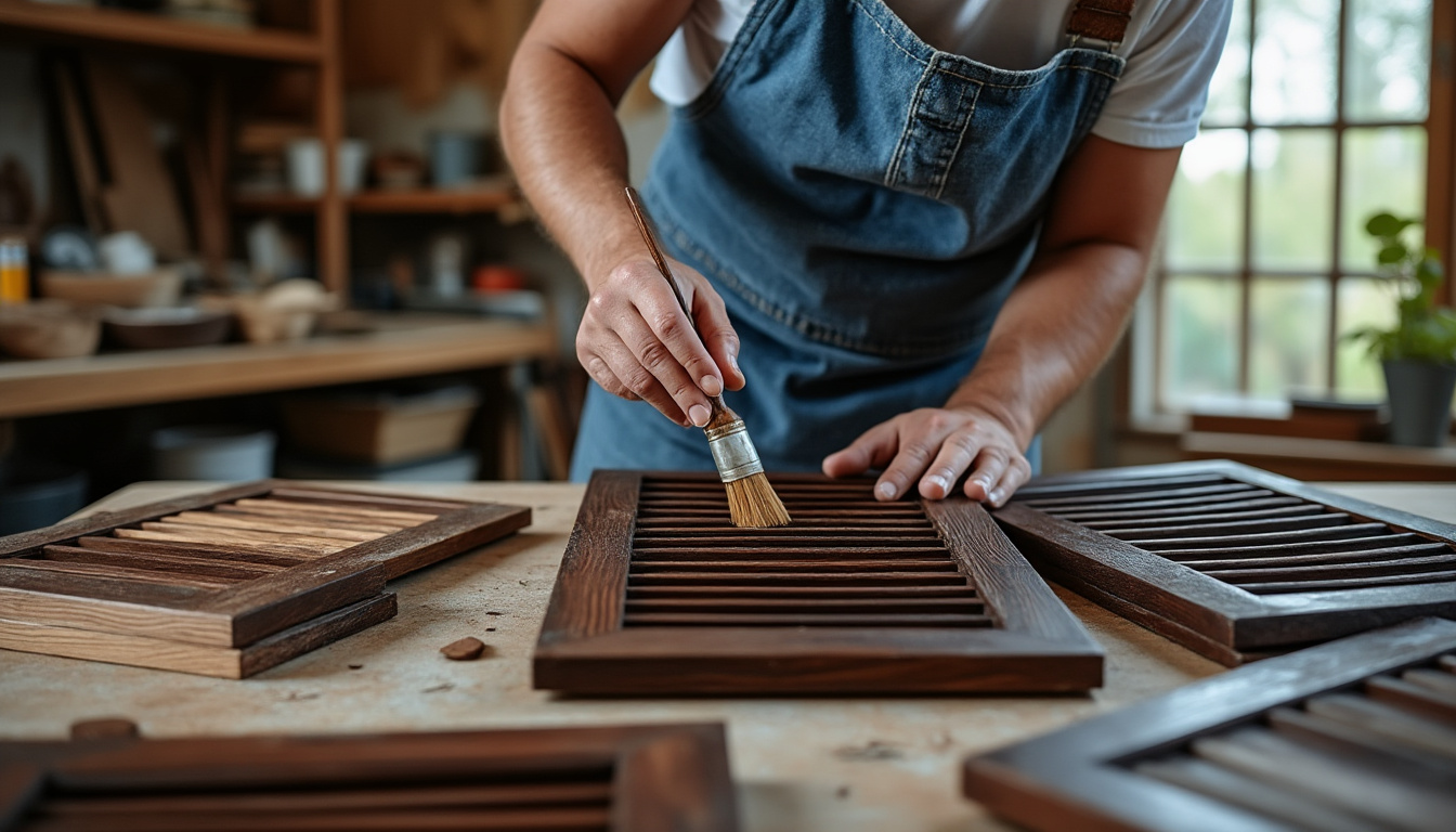 redonnez éclat et authenticité à vos volets bois à chitray grâce au savoir-faire de virginie. offrez à votre patrimoine une restauration sur-mesure pour préserver son charme d'antan.