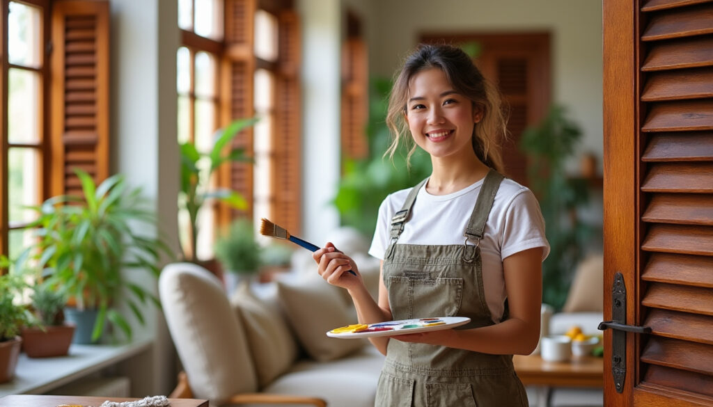 redonnez tout leur éclat à vos volets en bois à champillet grâce à virginie, spécialiste de la restauration. services sur mesure, respect du bois et finitions de qualité pour des boiseries magnifiques et durables.