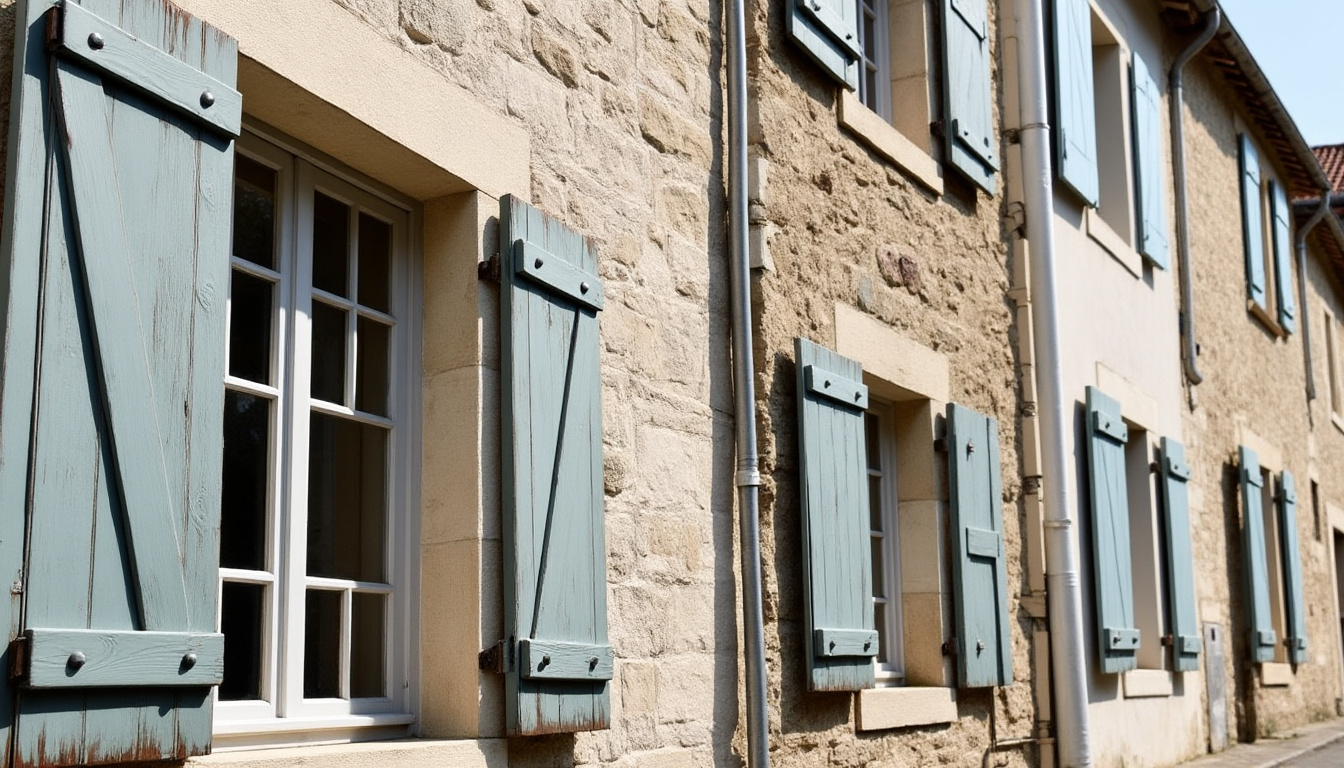 Restauration volets bois Châteauroux : redonner vie à vos menuiseries tout en préservant le charme local confiez la restauration de vos volets bois à châteauroux à des professionnels passionnés. redonnez vie à vos menuiseries en préservant le cachet authentique et le charme local de votre maison.