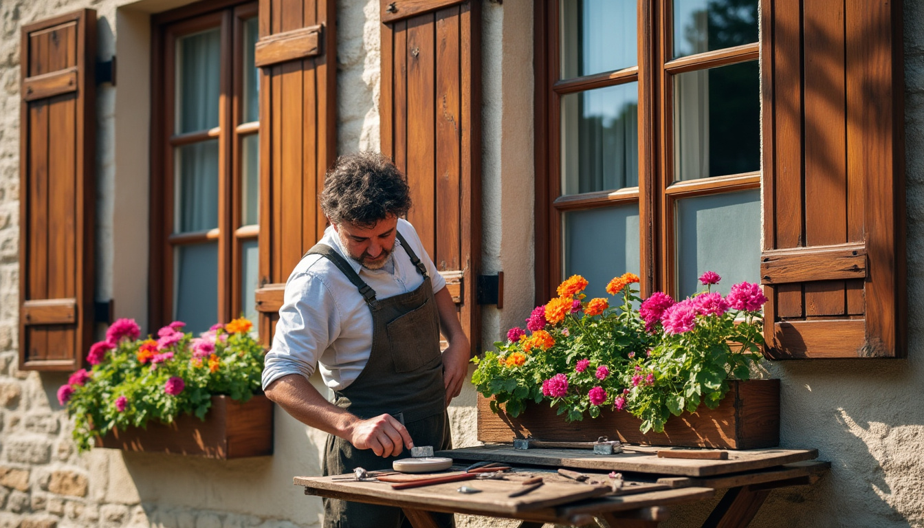 Restauration volets bois Châteauroux : redonner vie à vos menuiseries tout en préservant le charme local confiez la restauration de vos volets bois à châteauroux à des experts passionnés. préservez l’authenticité de vos menuiseries tout en redonnant éclat et charme à votre habitation.