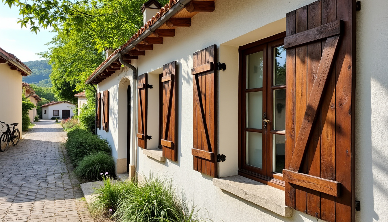 Restauration volets bois Fontenay : redonnez charme et authenticité à vos menuiseries avec Virginie confiez la restauration de vos volets en bois à fontenay à virginie et redonnez charme et authenticité à vos menuiseries. travaux soignés, respect du bois et savoir-faire artisanal.