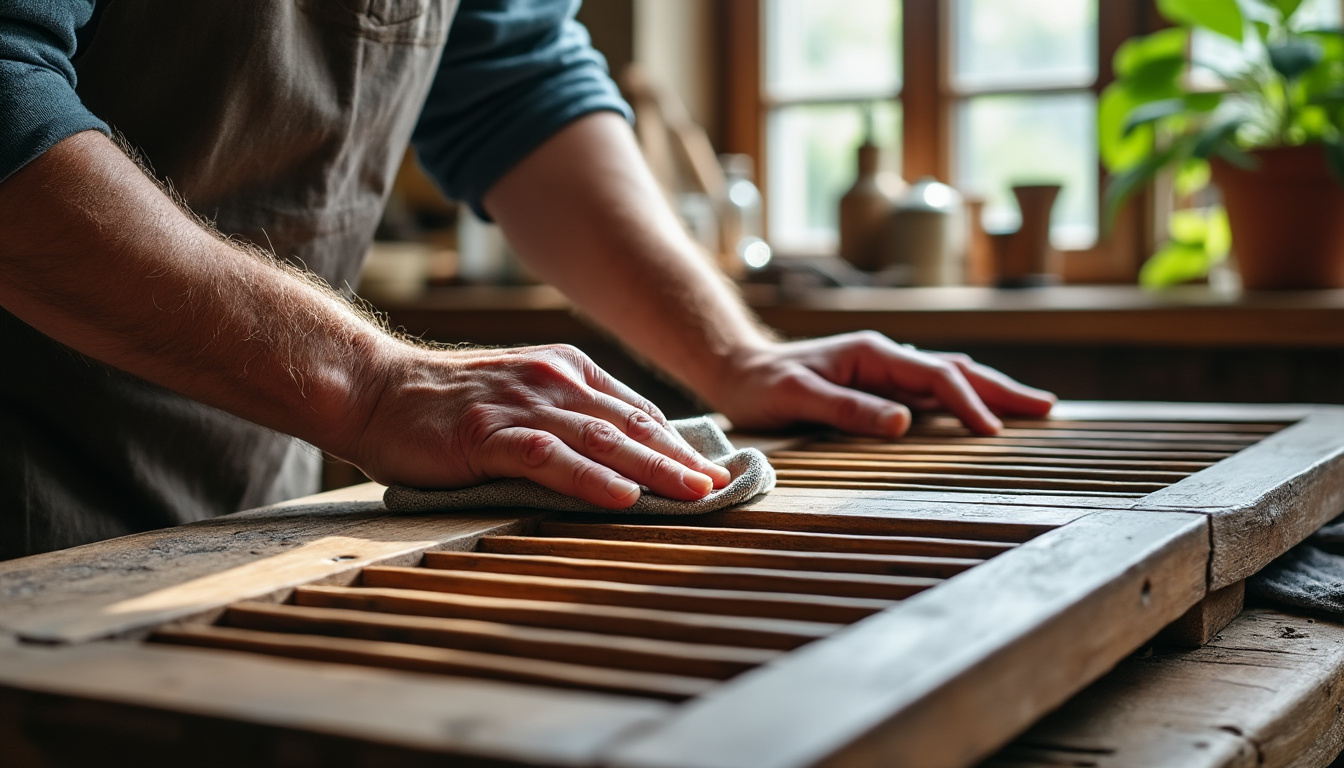 Restauration volets bois Fougerolles : donnez une seconde vie authentique à vos boiseries avec Virginie offrez une nouvelle jeunesse à vos volets en bois à fougerolles grâce au savoir-faire de virginie. restauration artisanale, respect de l’authenticité et finitions de qualité pour préserver le charme de vos boiseries.
