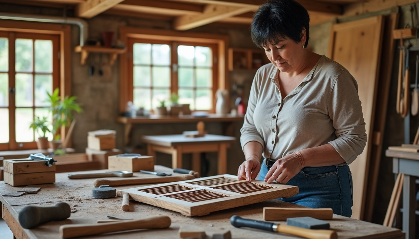 Restauration volets bois Luçay-le-Mâle : redonnons vie à vos boiseries avec Virginie confiez la restauration de vos volets bois à luçay-le-mâle à virginie : expertise, soin artisanal et conseils personnalisés pour redonner éclat et protection durable à vos boiseries !