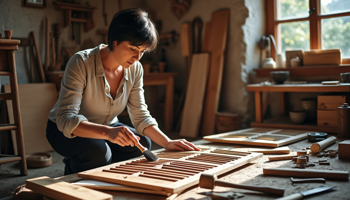 Restauration volets bois Malicornay : redonnez vie à vos menuiseries avec Virginie, artisan passionnée confiez la restauration de vos volets en bois à malicornay à virginie, artisan passionnée. redonnez vie à vos menuiseries avec un savoir-faire local et des finitions soignées.