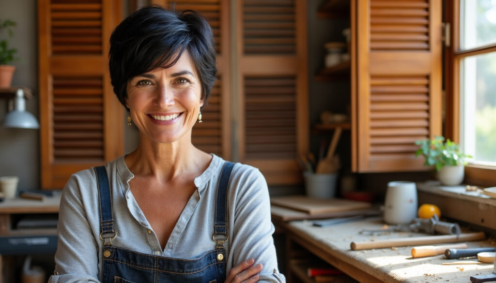 confiez la restauration de vos volets bois à malicornay à virginie, artisan passionnée. redonnez vie à vos menuiseries grâce à un savoir-faire artisanal, pour des volets rénovés et durables.