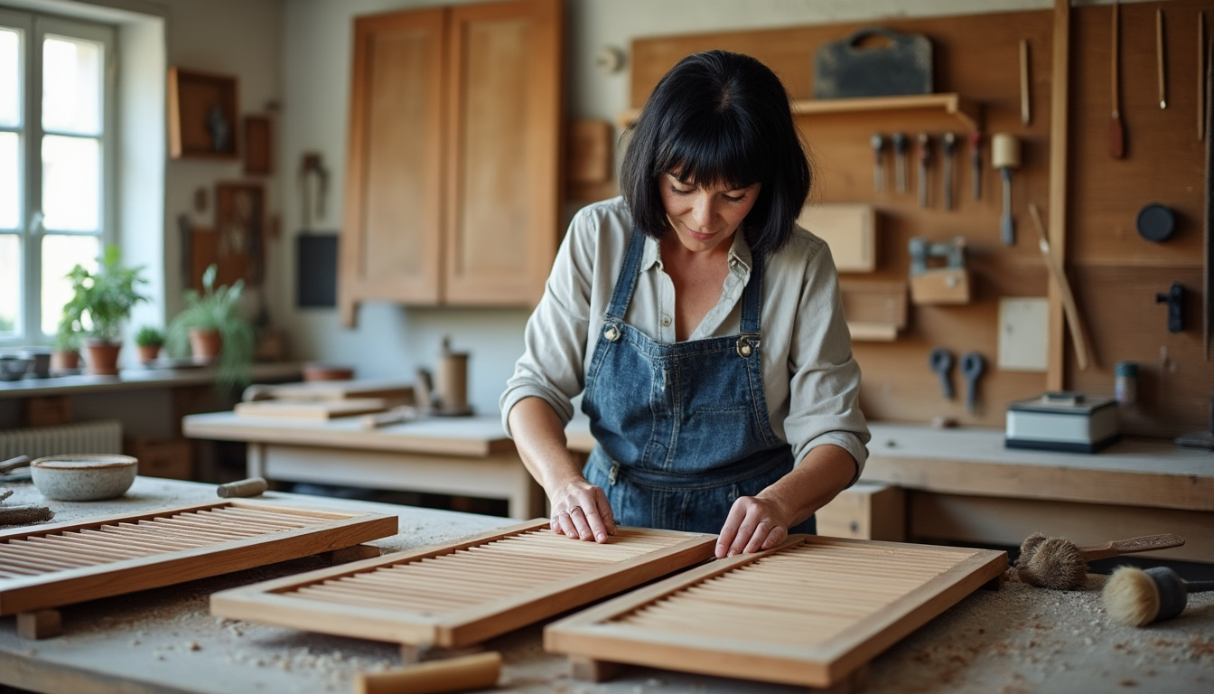 Restauration volets bois Malicornay : redonnez vie à vos menuiseries avec Virginie, artisan passionnée confiez la restauration de vos volets en bois à malicornay à virginie, artisan passionnée. redonnez vie et caractère à vos menuiseries grâce à un savoir-faire local et des finitions soignées.