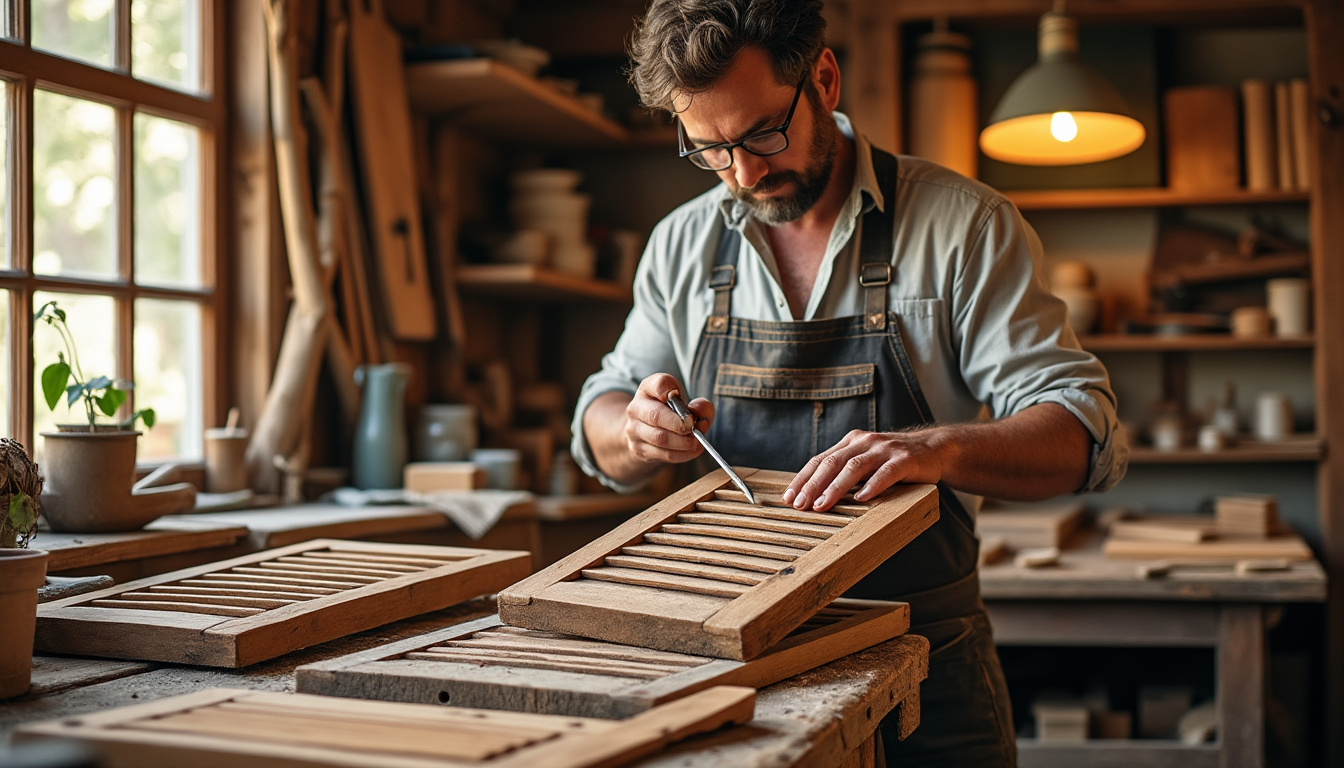 Restauration volets bois à Luçay-le-Libre : redonnez charme et authenticité à votre maison avec Virginie confiez la restauration de vos volets bois à luçay-le-libre à virginie : redonnez charme et authenticité à votre maison grâce à un savoir-faire artisanal et des finitions soignées !