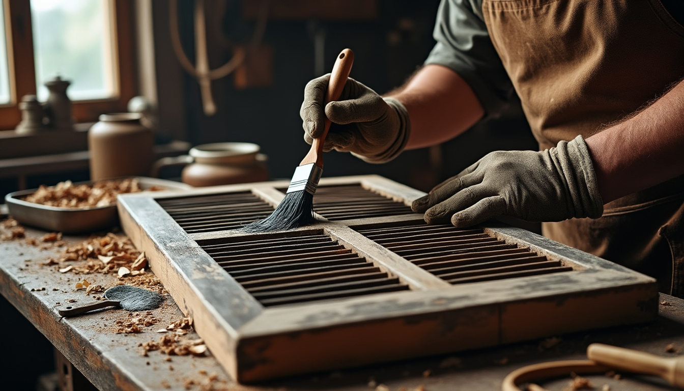 Restauration volets bois la Chapelle-Saint-Laurian : redonnez du charme à vos boiseries avec Virginie confiez la restauration de vos volets bois à la chapelle-saint-laurian à virginie, spécialiste en rénovation. redonnez charme et authenticité à vos boiseries grâce à son savoir-faire artisanal.