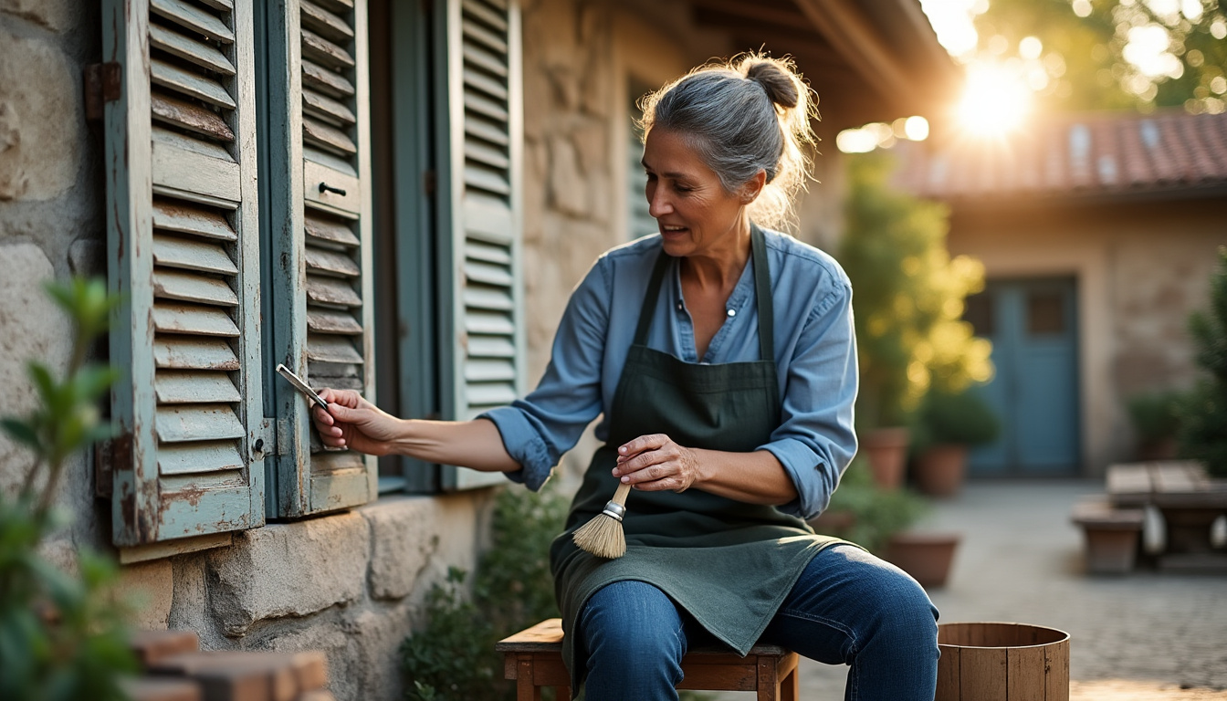 Redonner vie à vos volets en bois à Montipouret : Virginie, artisan passionnée de la restauration locale confiez la restauration de vos volets en bois à montipouret à virginie, artisan passionnée. son expertise locale redonne charme et authenticité à votre habitat grâce à des techniques respectueuses du bois.