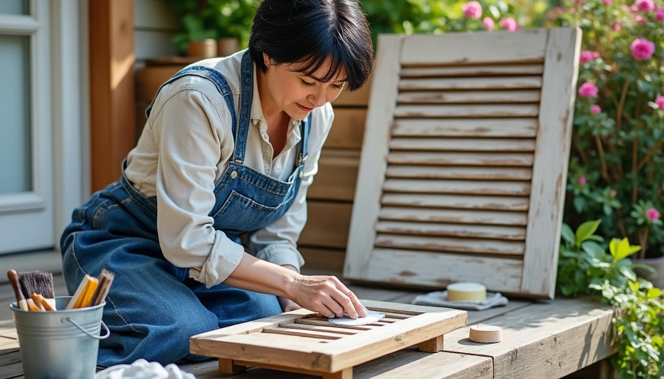 Redonner vie à vos volets en bois à Saint-Chartier : la restauration artisanale de Virginie pour sublimer votre patrimoine offrez une seconde jeunesse à vos volets en bois à saint-chartier grâce à la restauration artisanale de virginie. valorisez votre patrimoine avec un savoir-faire traditionnel et des finitions sur-mesure.