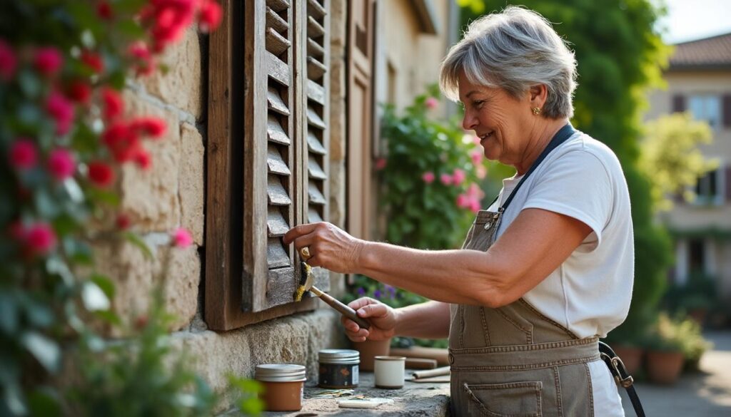 confiez la restauration de vos volets en bois à saint-chartier à virginie, artisan passionnée. redonnez vie et éclat à votre patrimoine grâce à un savoir-faire local et des finitions soignées.