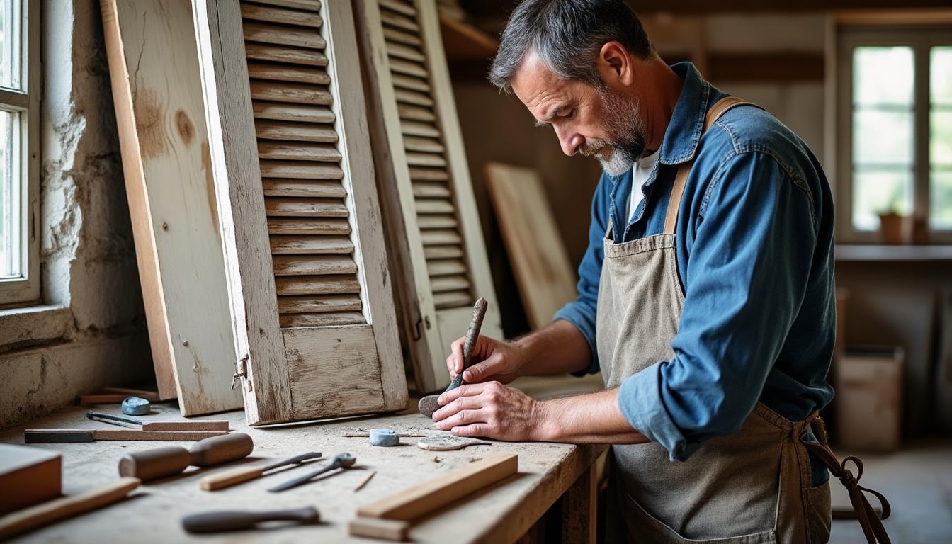 Redonner vie à vos volets en bois à Saint-Florentin : pourquoi choisir la restauration locale avec Virginie découvrez comment virginie redonne vie à vos volets en bois à saint-florentin grâce à un service de restauration locale sur-mesure. profitez d'un savoir-faire artisanal pour conserver le charme et la durabilité de vos menuiseries, tout en valorisant votre habitation.