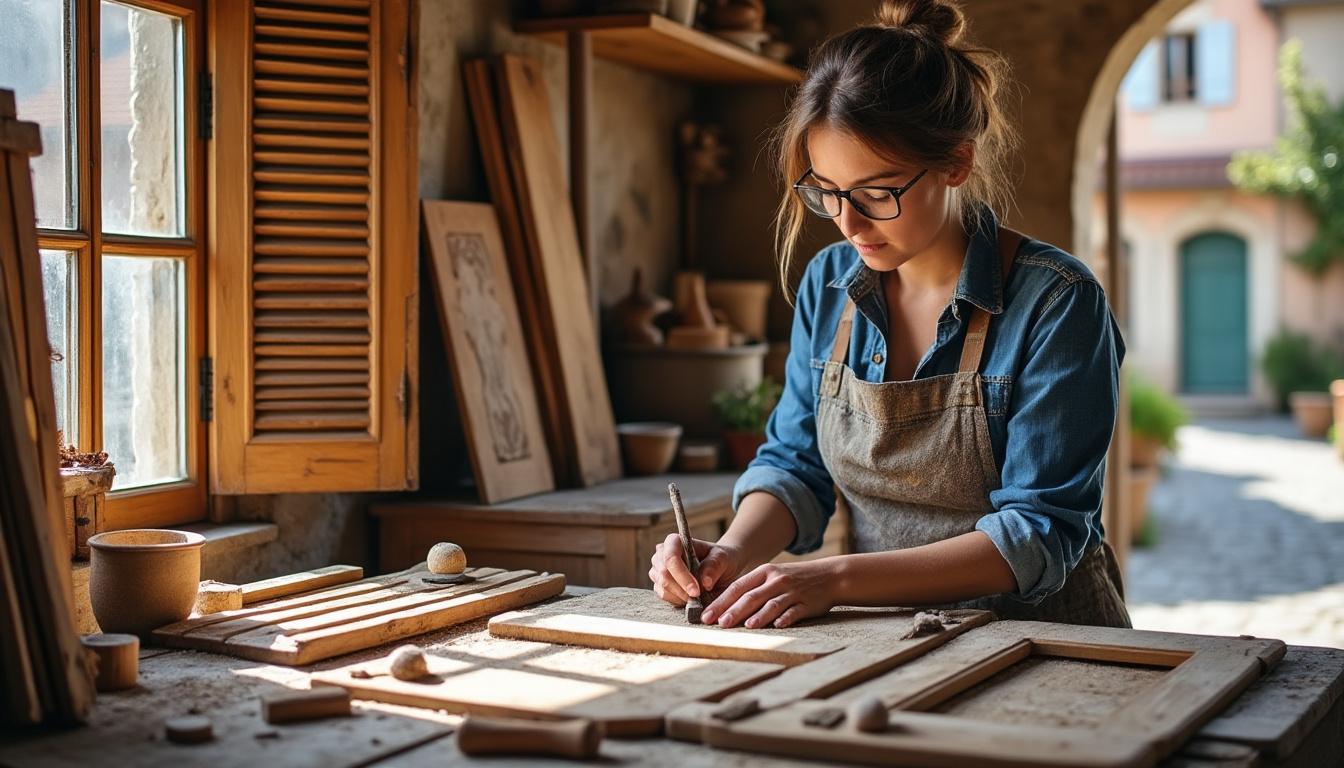 confiez la restauration de vos volets et portails en bois à prissac à virginie, spécialiste en rénovation sur mesure. redonnez charme et authenticité à vos menuiseries grâce à son savoir-faire artisanal.