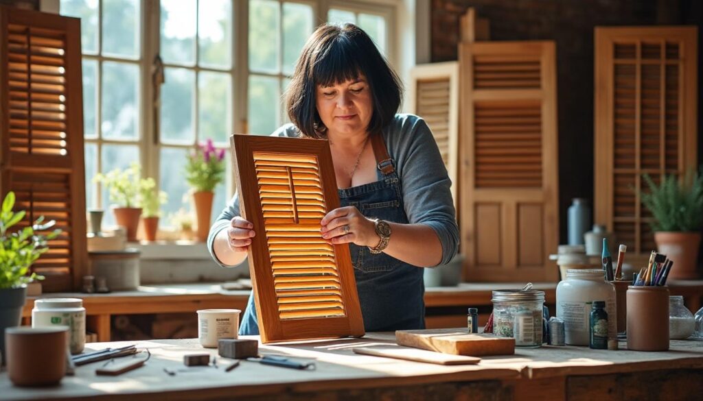 confiez la restauration de vos volets et portails en bois à reboursin à virginie, artisan passionnée. offrez une seconde vie à vos menuiseries grâce à un savoir-faire local, soigné et authentique.