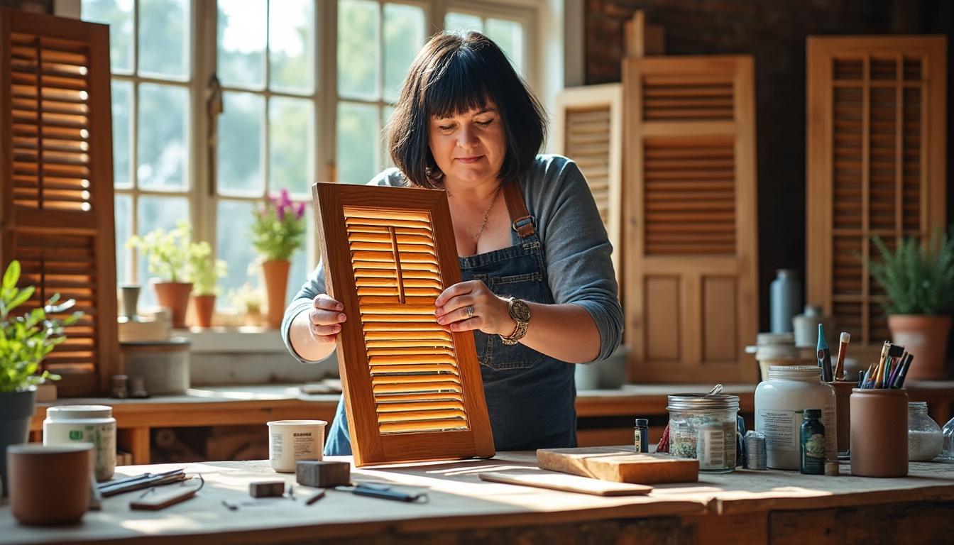 confiez la restauration de vos volets et portails en bois à reboursin à virginie, artisan passionnée. offrez une seconde vie à vos menuiseries grâce à un savoir-faire local, soigné et authentique.