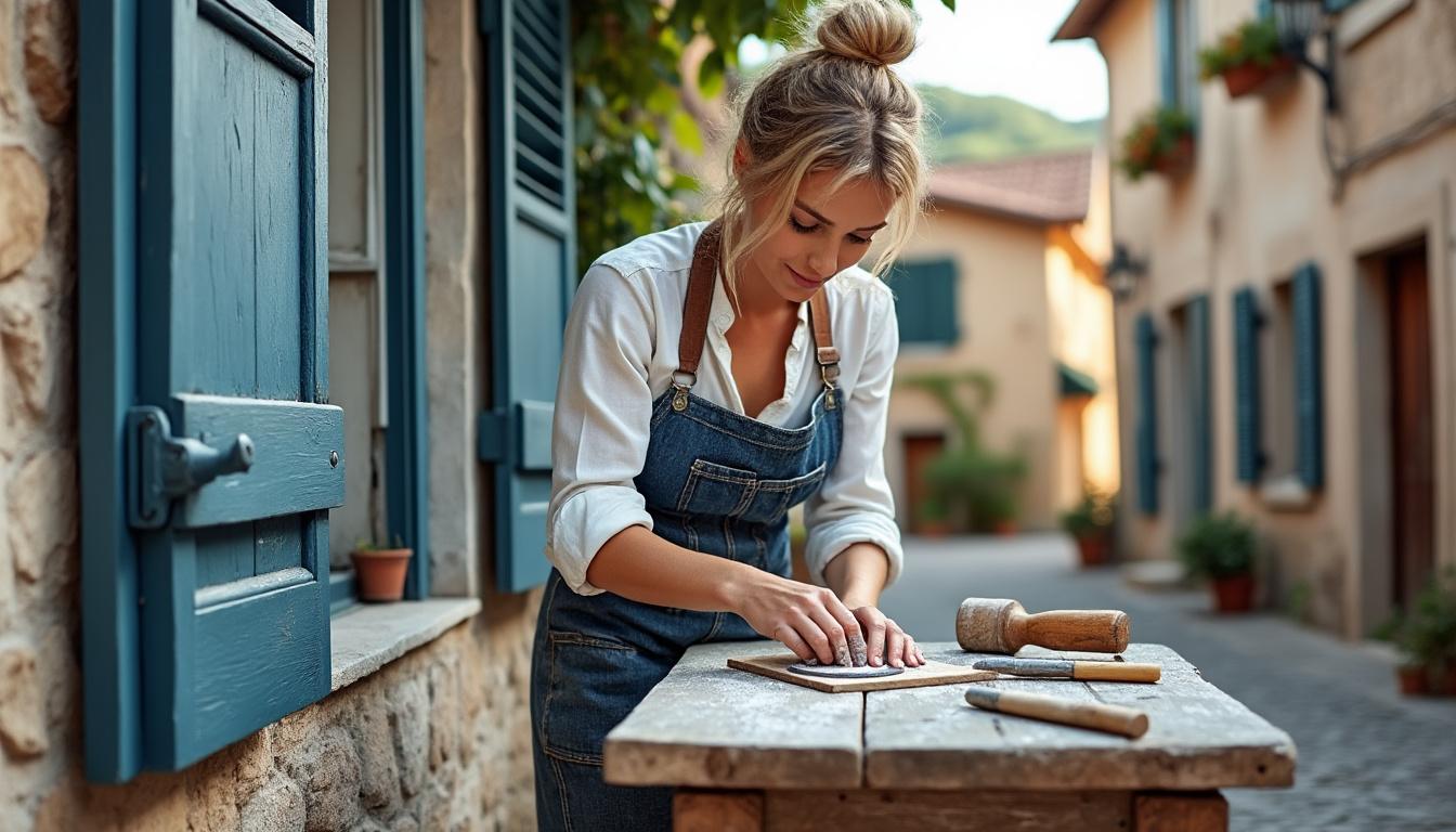 Redonnez vie à vos volets bois à Neuvy-Pailloux grâce à la restauration artisanale de Virginie offrez une seconde jeunesse à vos volets bois à neuvy-pailloux. virginie redonne éclat et charme à vos menuiseries grâce à une restauration artisanale de qualité.