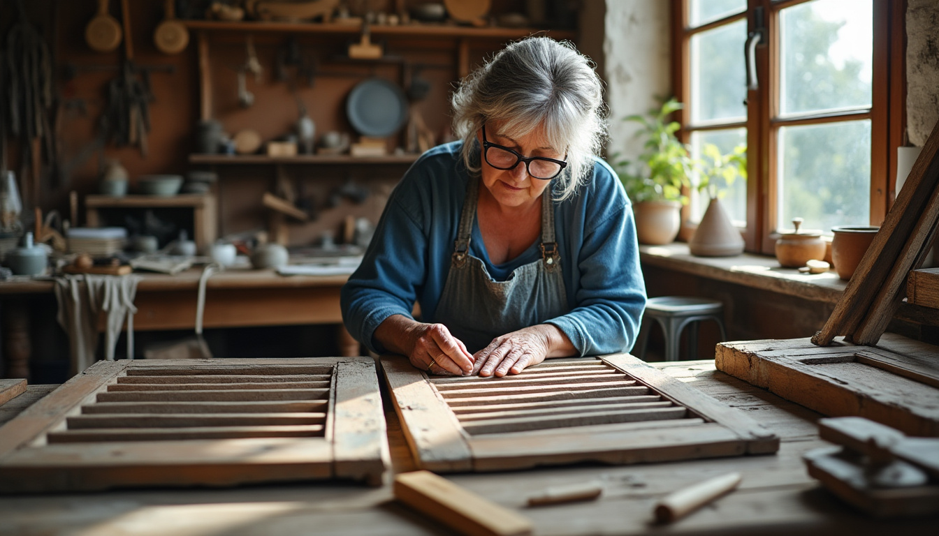 Redonnez vie à vos volets en bois à Meunet-Planches : la restauration artisanale signée Virginie confiez la restauration de vos volets en bois à meunet-planches à virginie, artisane passionnée. redonnez charme et authenticité à votre façade grâce à un savoir-faire unique et des finitions de qualité.
