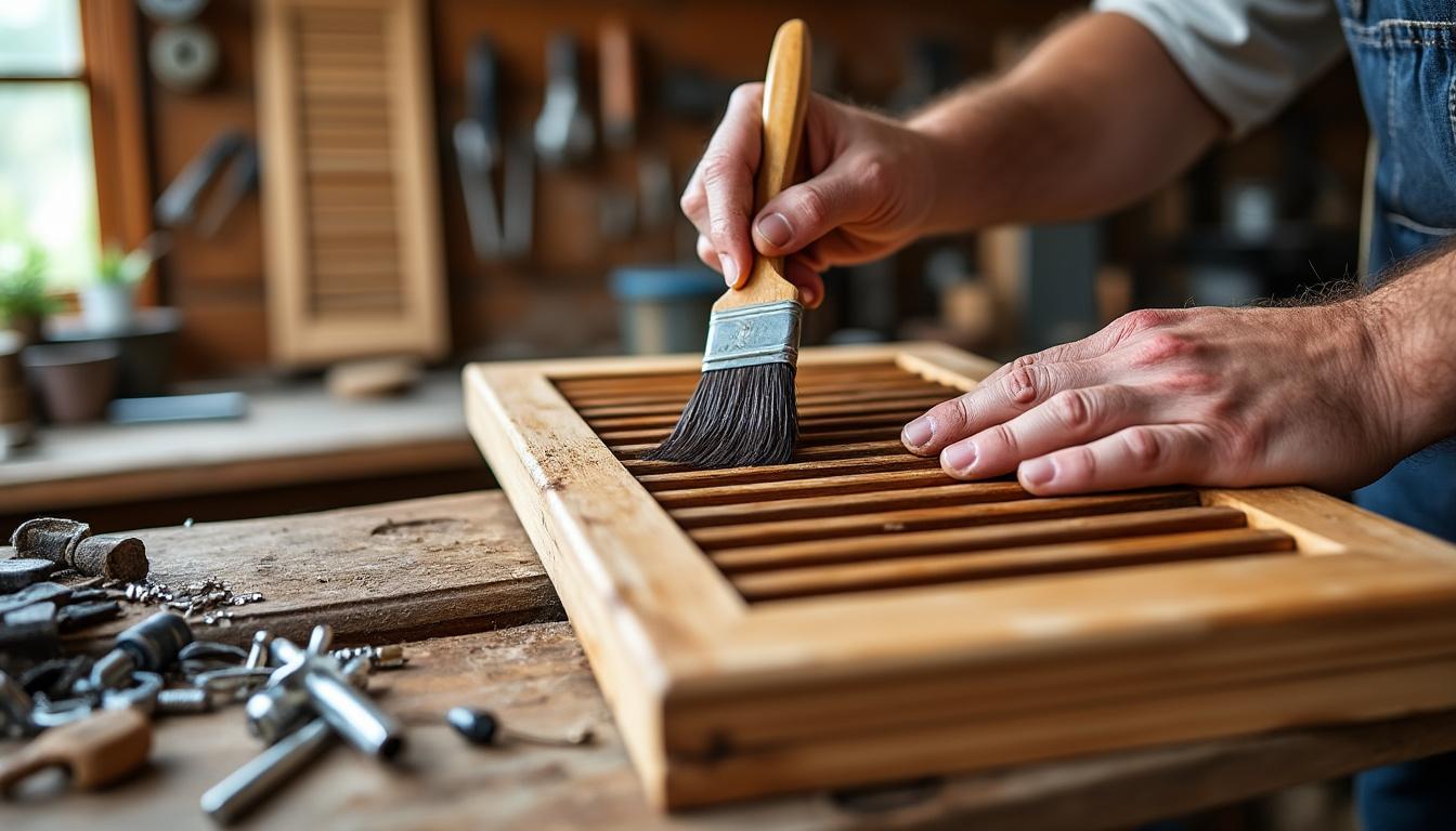 Redonnez vie à vos volets en bois à Saint-Hilaire-sur-Benaize : la restauration artisanale au service de votre patrimoine confiez la restauration de vos volets en bois à saint-hilaire-sur-benaize à des artisans passionnés. offrez une seconde vie à votre patrimoine grâce à un savoir-faire traditionnel et des techniques respectueuses de l’authenticité de vos menuiseries.