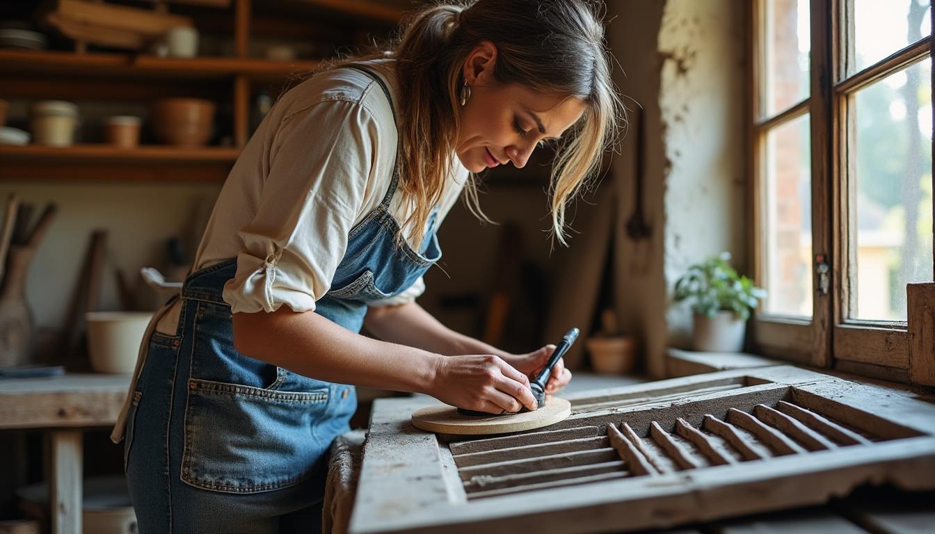 confiez la rénovation de vos volets en bois à saint-lactencin à virginie, artisan passionnée. redonnez charme et durabilité à vos volets grâce à un savoir-faire local et des finitions de qualité.