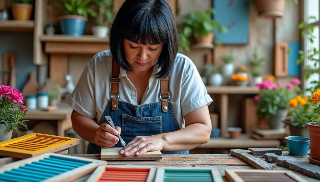 confiez la rénovation de vos volets et portails en bois à saint-denis-de-jouhet à virginie, artisane passionnée. profitez d'un savoir-faire artisanal pour redonner éclat et longévité à vos menuiseries extérieures.