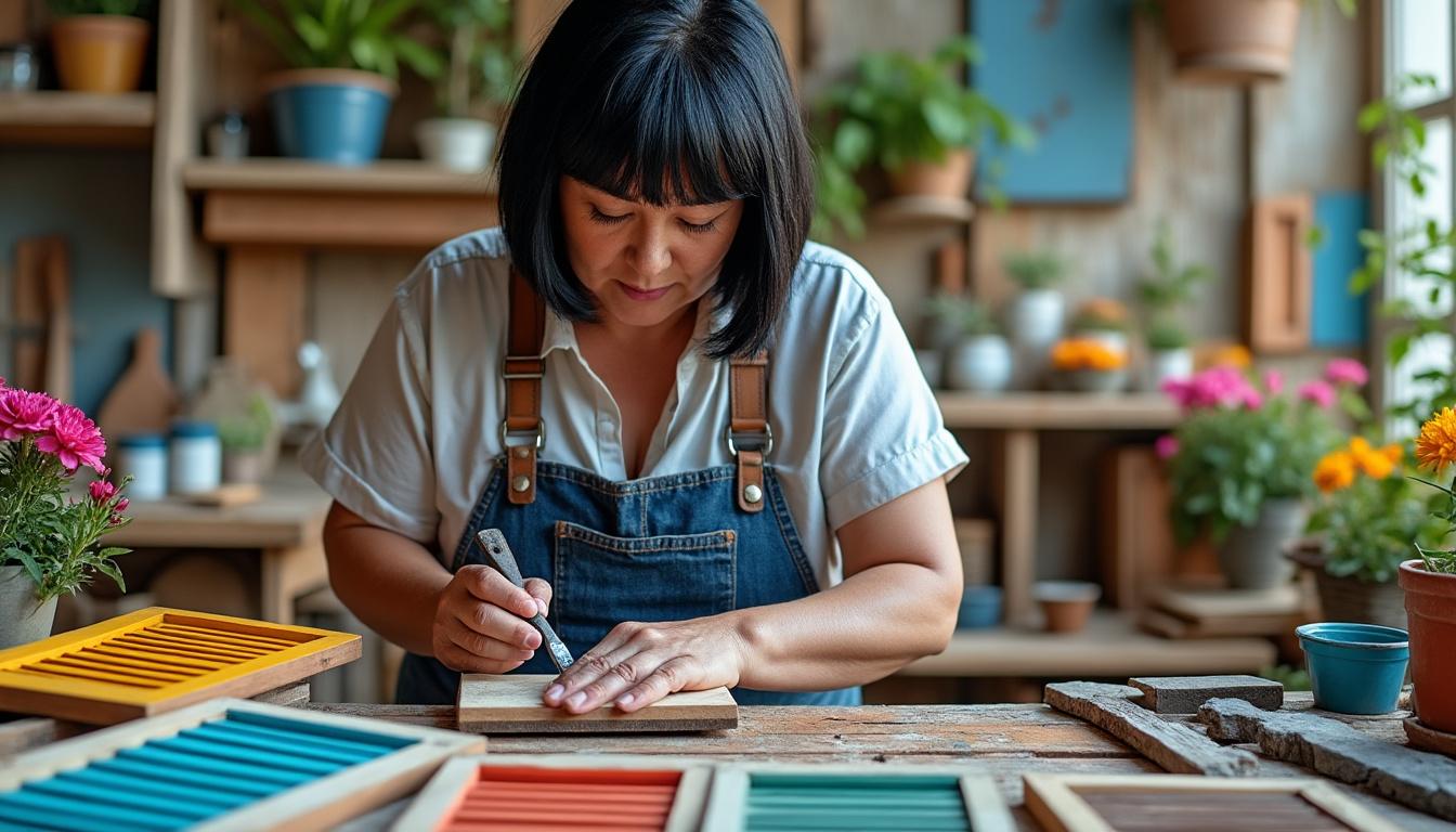 Redonnez vie à vos volets et portails en bois à Saint-Denis-de-Jouhet avec Virginie, artisane passionnée confiez la rénovation de vos volets et portails en bois à saint-denis-de-jouhet à virginie, artisane passionnée. profitez d'un savoir-faire artisanal pour redonner éclat et longévité à vos menuiseries extérieures.