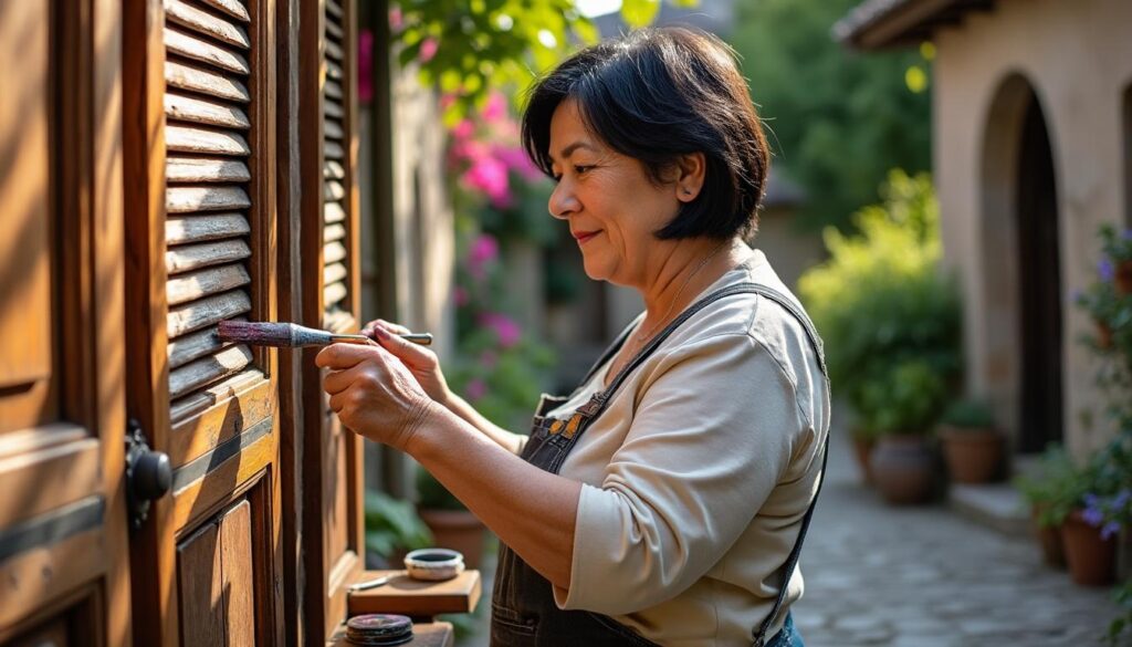 faites restaurer vos volets et portails en bois à saint-genou par virginie, experte passionnée du bois. préservation du patrimoine local, techniques artisanales et résultats durables pour redonner charme et authenticité à votre maison.