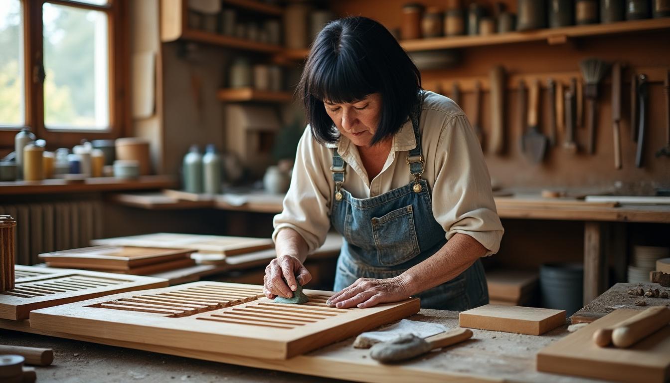 redonnez vie à vos volets et portails en bois au pêchereau grâce au savoir-faire de virginie. bénéficiez d’une restauration soignée pour préserver et sublimer votre patrimoine dans les règles de l’art.