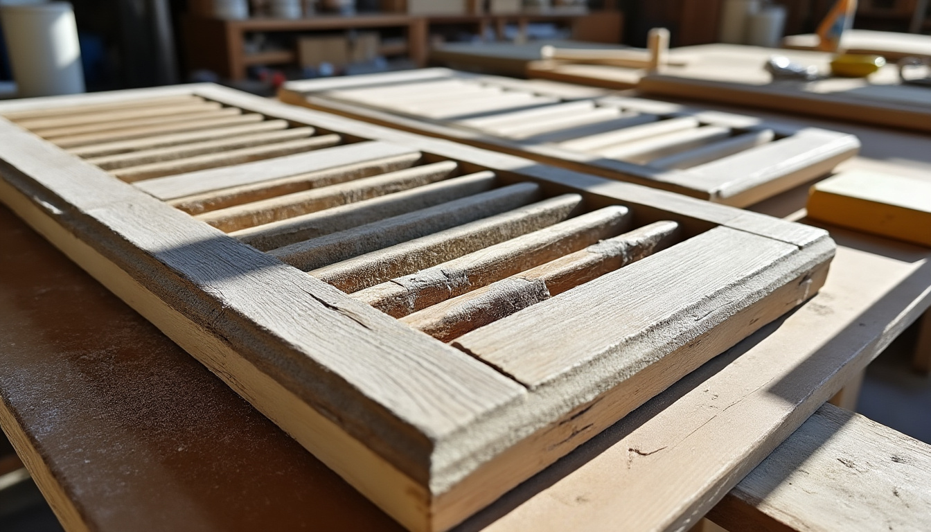 Restauration volets bois Meunet-sur-Vatan : redonnez vie à vos volets et portails en bois avec Virginie confiez la restauration de vos volets et portails en bois à meunet-sur-vatan à virginie. qualité, savoir-faire artisanal et respect du bois pour redonner vie à vos menuiseries extérieures.